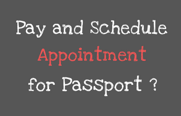 schedule appointment usps passport