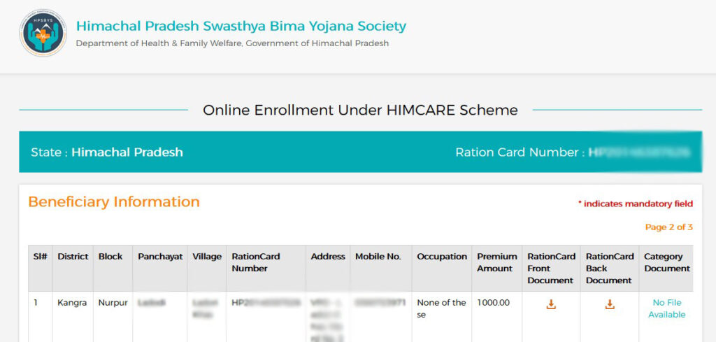 add family members in himcare card