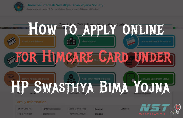 How to apply for Himcare card online – Himachal Pradesh