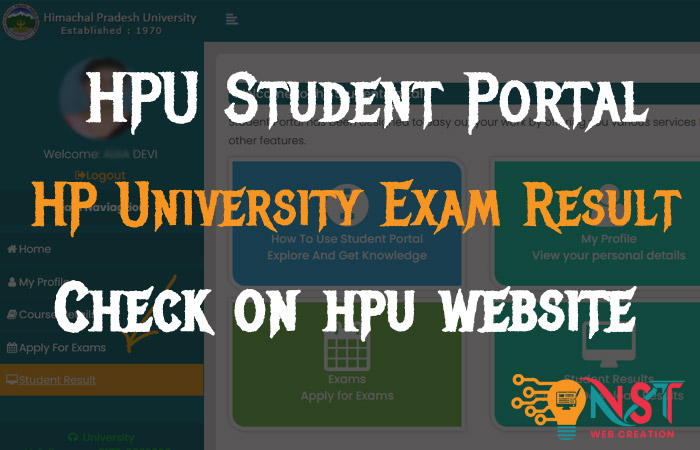 HPU Student Portal ~ How to Check HP University Exam Result ?